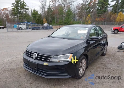 2015 Volkswagen Jetta 1.8T Se from USA, damaged, VIN 3VWD17AJ0FM296316